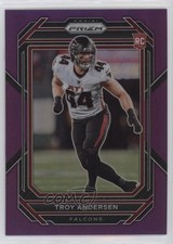 2022 Panini Prizm Rookies Purple Prizm 47/125 Troy Andersen #394 0x4t