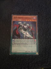 Yugioh D/D Proud Chevalier SDPD-EN015 Common 1st Edition Pendulum Effect
