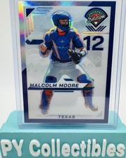 2025 Panini Prospect Edition Purple Prizm /99 Malcolm Moore Texas Rangers
