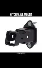CURT 2.5 Inch Hitch Accessory Wall Mount with Pre-Drilled Holes 45071