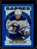 2021-22 O-Pee-Chee Platinum Casey Mittelstadt Retro Rainbow Blue #/199 Sabres