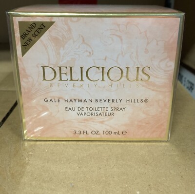 Delicious By Gale Hayman  Beverly Hills  3.3oz  Edt Spray. New.. Rare. Original