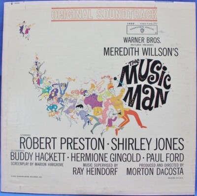 Meredith Willson - The Music Man - Original Soundtrack (LP, Album, Mono)