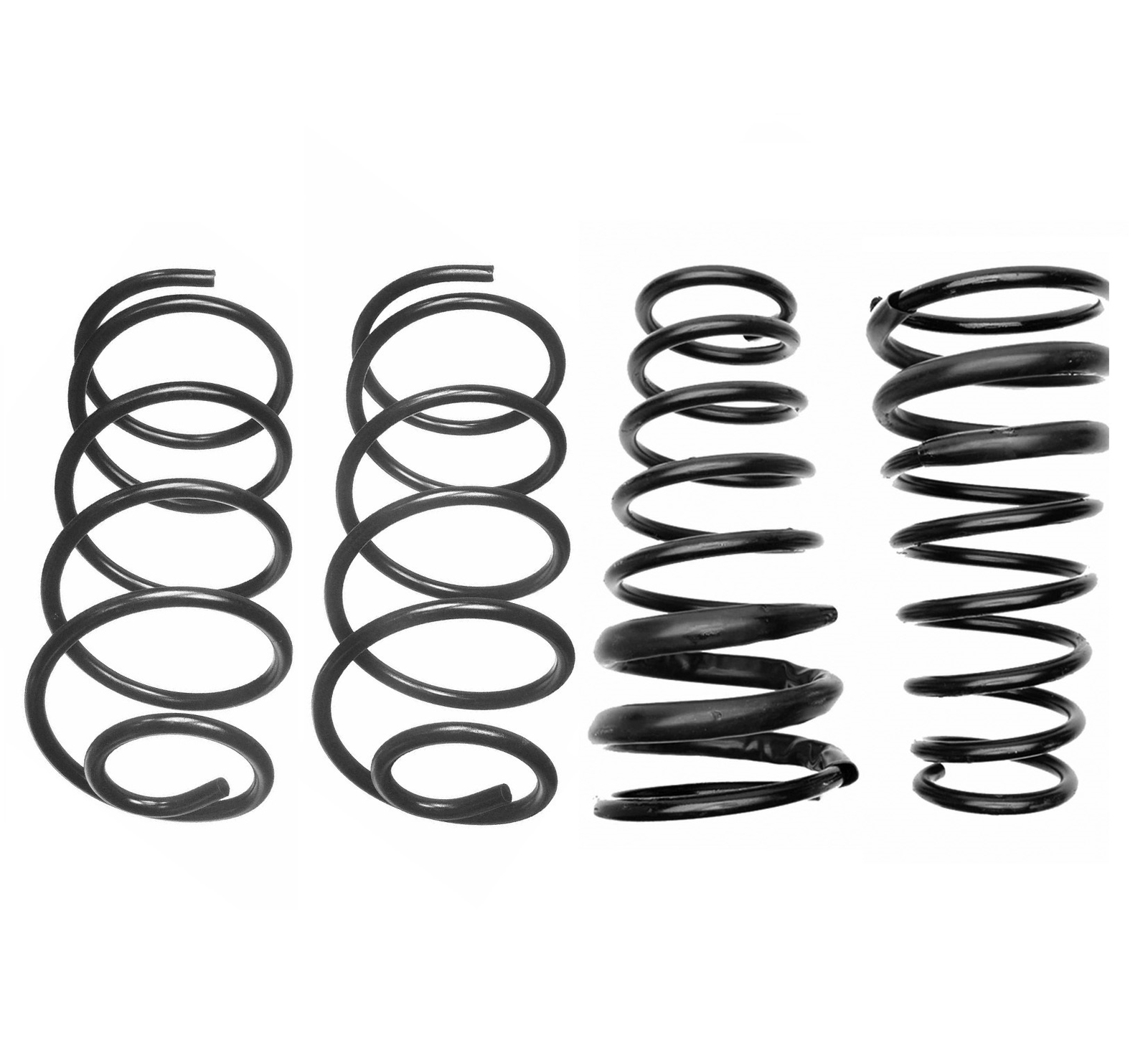 Lesjofors Front STD and Rear Cargo Coil Springs Kit For Toyota Camry V6 ...