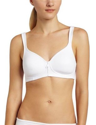 New Vanity Fair 40c Body Caress Full Coverage Wirefree Bra 72335 White 75775 Ebay