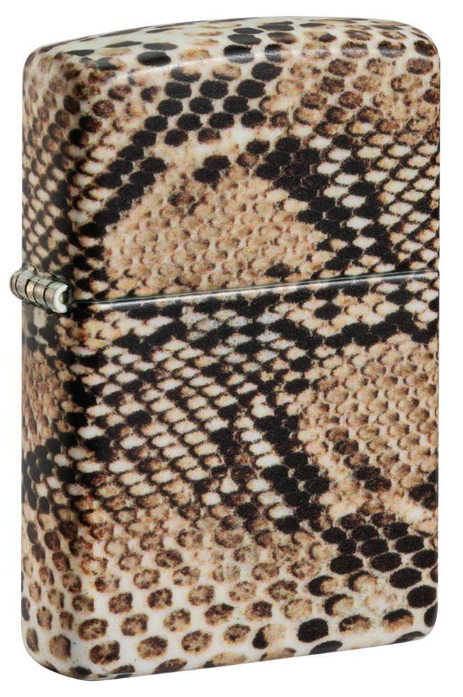 Zippo Windproof Snake Skin Lighter, Wrap Around Process, 48256, New In Box