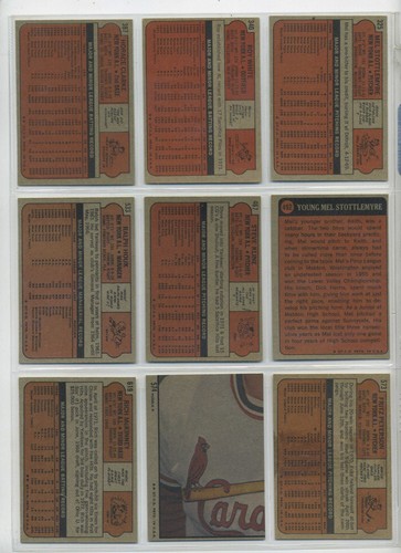 1972 Topps New York Yankees Near Team Set (25 von 35) - sehr schöne Karten - Bild 4 von 6