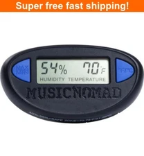 New - Music Nomad HONE, Guitar Hygrometer, Humidity & Temperature Monitor MN312