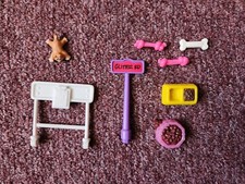 VINTAGE LOT 1996 Galoob Pound Puppies Pieces and Kitty