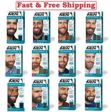 Just For Men Mustache & Beard Beard Dye for Men with Brush Included - 12+ shades