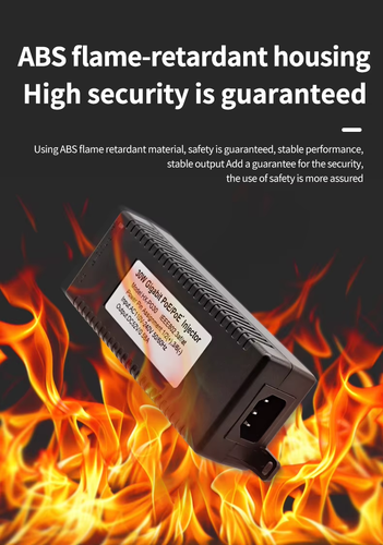 Gigabit 30W 52V0.58A standard PoE Injector Power Adapter for Network CCTV Camera - 第 9/14 張圖片