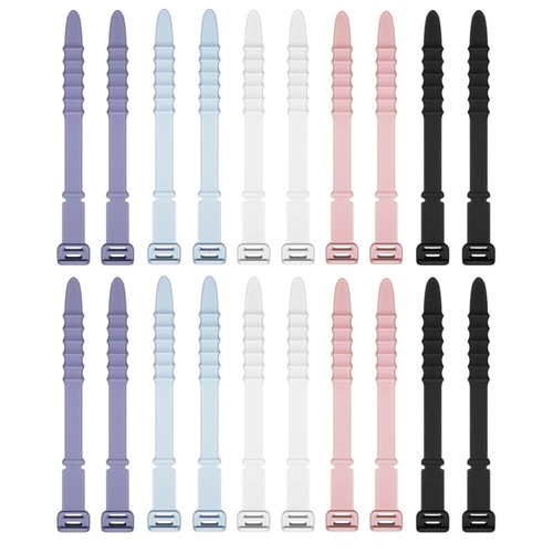 Set of 2 Silikonkabelkabel -Kabelhandel Reisen Halter Für Datenkabel - Afbeelding 12 van 12