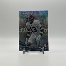 2022 Bowman's Best U Malachi Moore Refractor #28 Alabama Crimson Tide