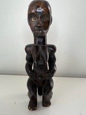 Fang Reliquary Figure Gabon 15 X 5 X 4