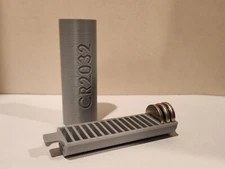 CR2032 Battery Case | Battery Storage, Holder, Dispenser - Holds Up To 17 Cells