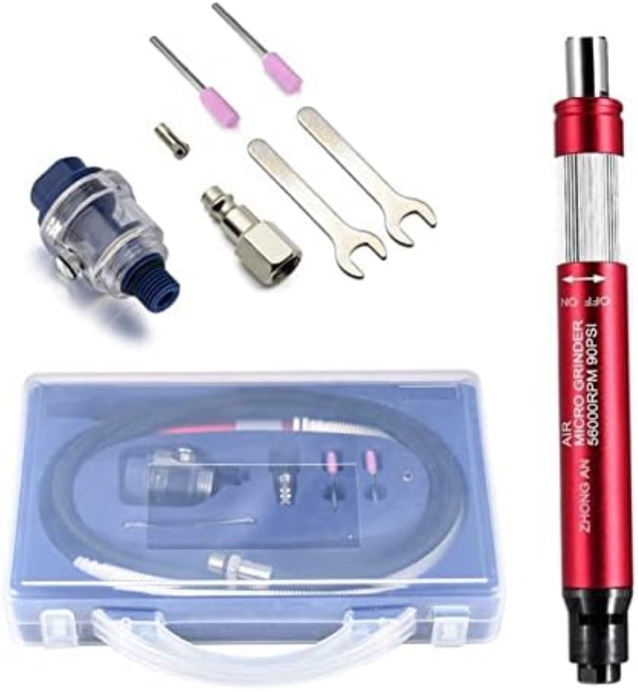 Micro Smerigliatrice Pneumatica 1/8 pollici Smerigliatrice Penna a spinta, 56.00