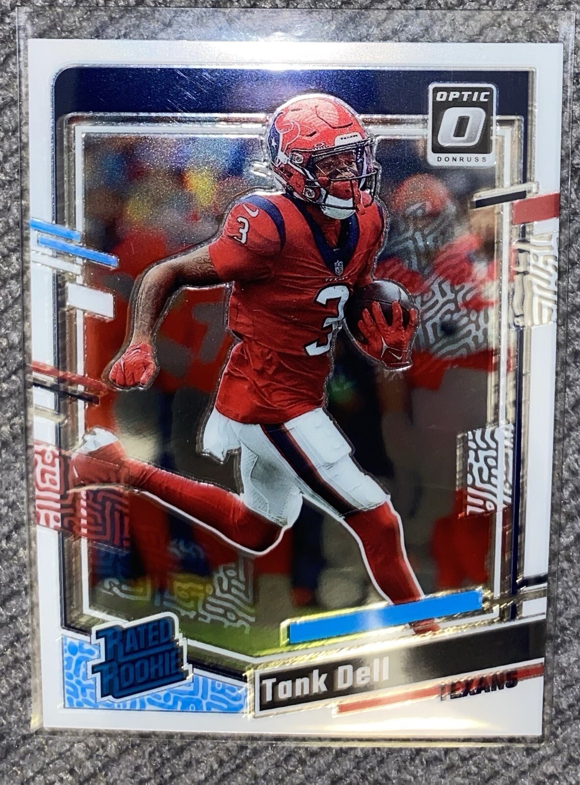 2023 Panini Donruss Optic - Rated Rookie Holo Prizm #245 Tank Dell (RC)