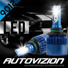 AUTOVIZION LED HID Headlight Conversion kit 9012 6000K for 2013-2015 Dodge Dart