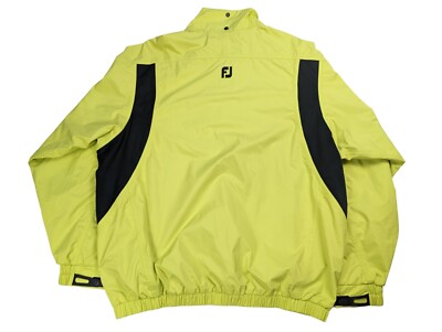 FootJoy DryJoys 1/4 Zip Golf Jacket Mens Large Waterproof Lined