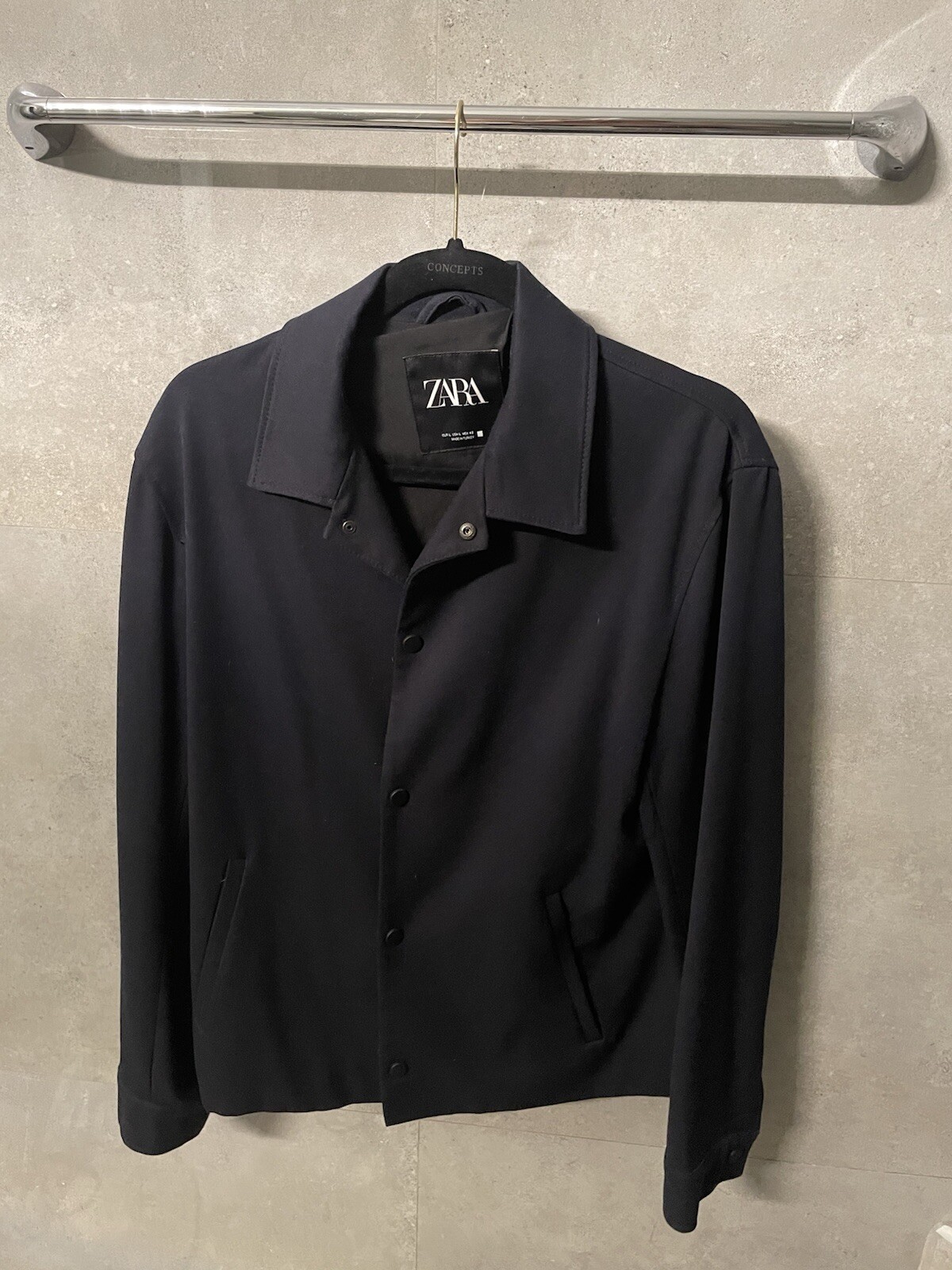 ZARA SNAP BUTTON 4WAY STRETCH JACKET - image 3