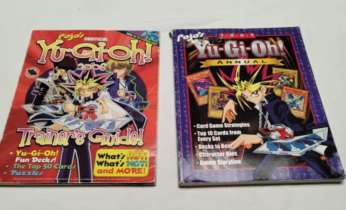 pojo yugioh decks Pojo's Unofficial Yu-Gi-Oh! 2006 Trainer's Guide & Annual Paperback Lot of  2