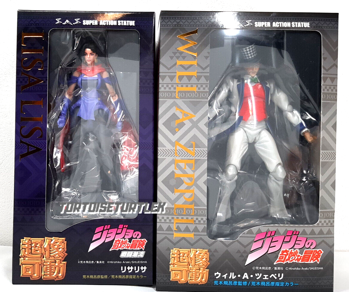 JOJO Part 1 SAS Will Anthonio Zeppeli Part 2 Lisa Lisa Set Medicos