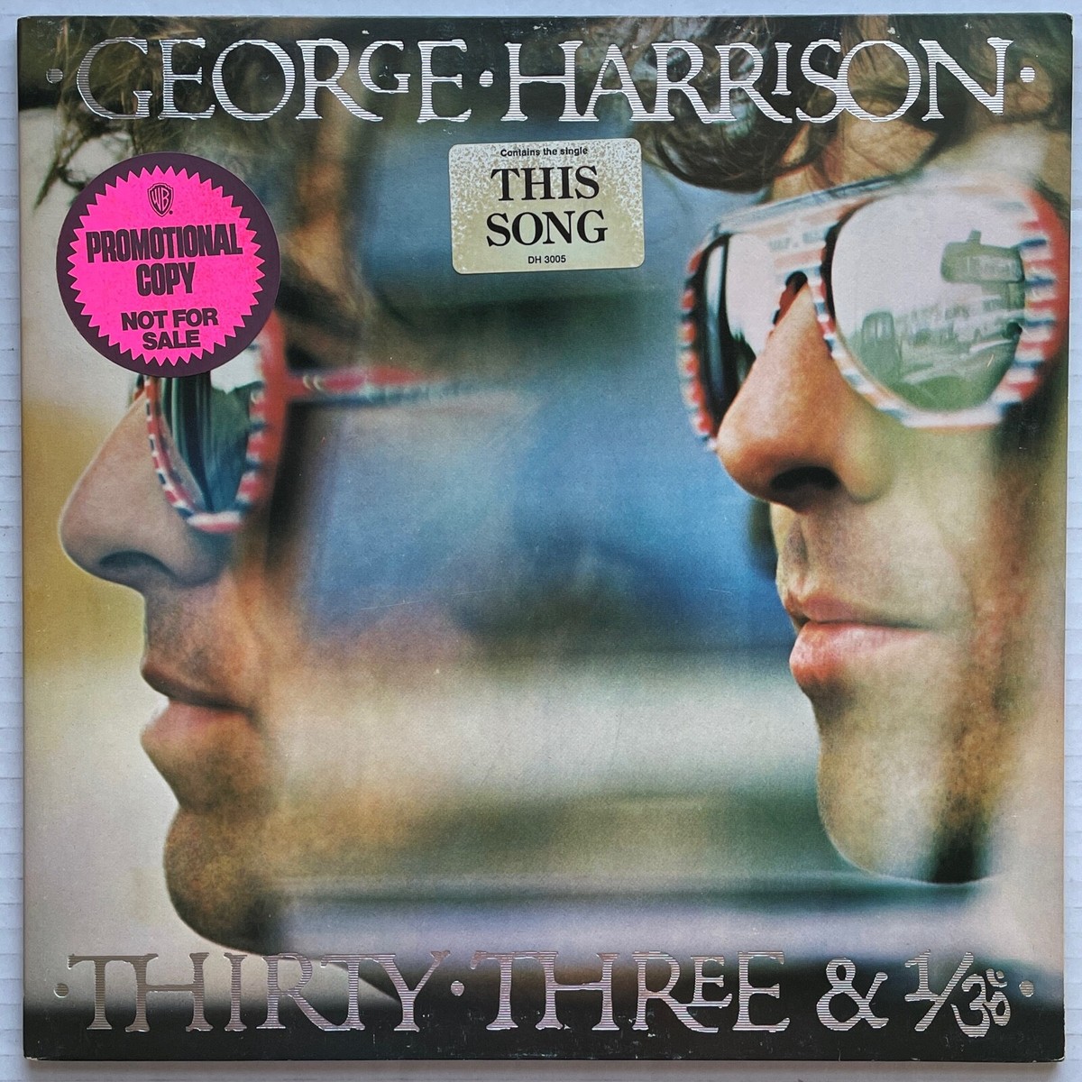 GEORGE HARRISON Thirty Three & 1/3 US 1976 Dark Horse Records