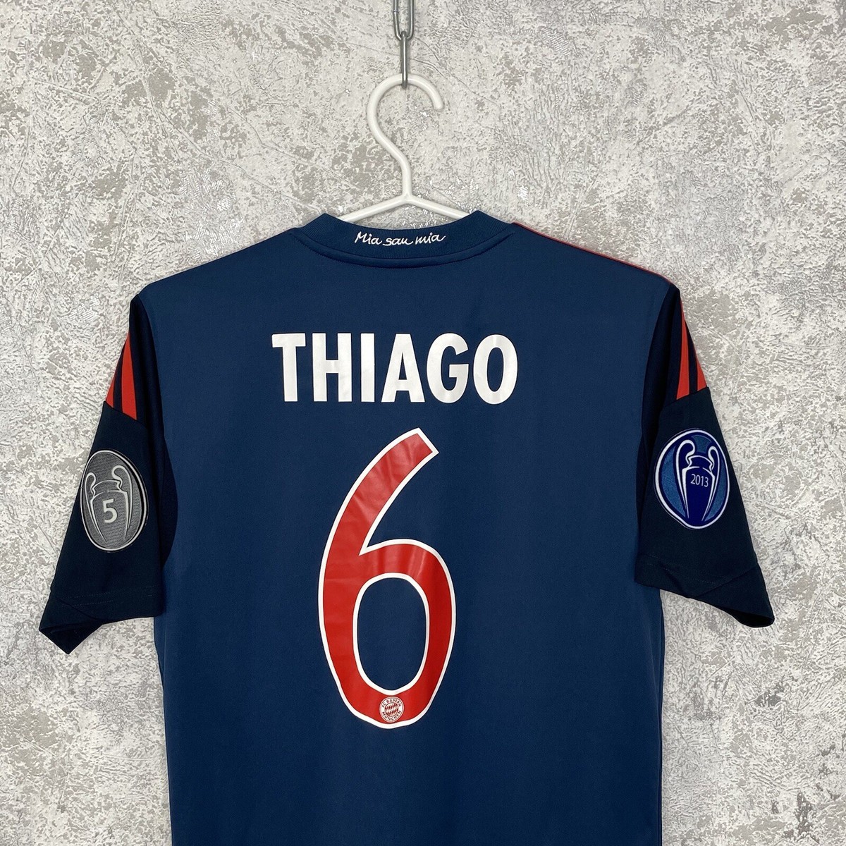 Adidas Bayern Munich #6 THIAGO Jersey 2013-14 , Size 13-14 Years