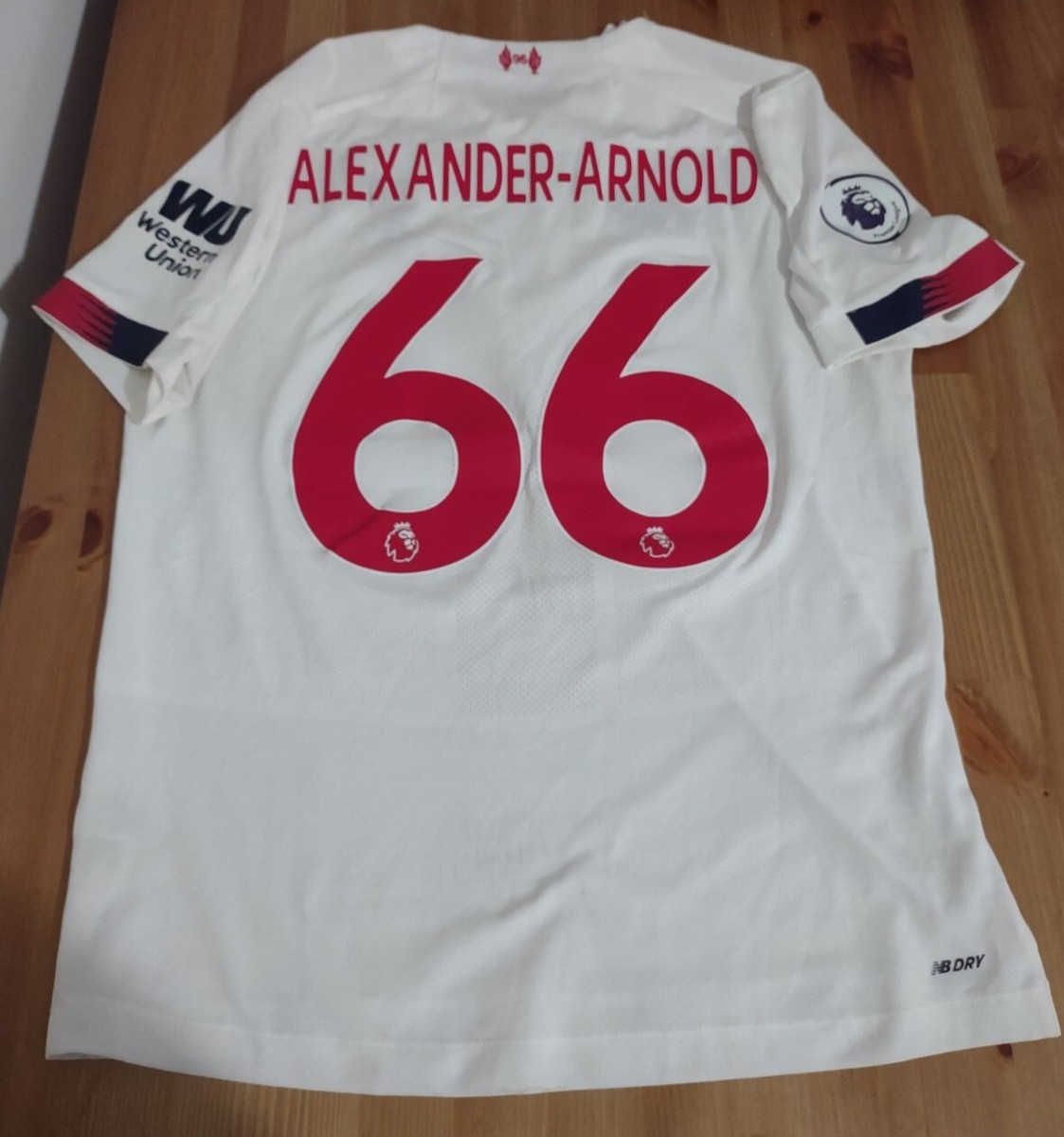 リバプール ALEXANDER-ARNOLD 66番シャツ Alexander-Arnold #66 Mens LARGE Nike Liverpool FC Home Jersey