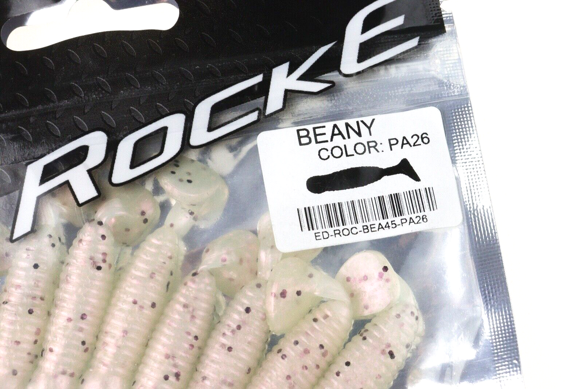 Gomme EDMOND Beany Trout Area 4,5 Cm – PA31 – Lot De 10, Neuves