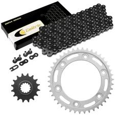 Black Drive Chain And Sprocket Kit for Honda CBR900RR CBR929RR CBR954RR 2000-03