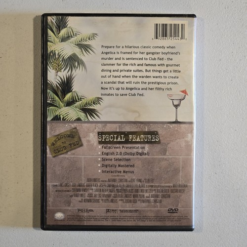Club Fed DVD 1990 Burt Young Karen Black CULT CRIME COMEDY RARE OOP V HTF PG-13 - Picture 2 of 3