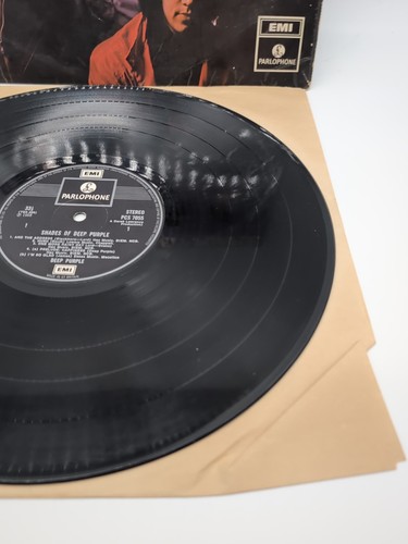 DEEP PURPLE Shades Of Deep Purple EMI-PARLOPHONE LP VG uk Vinyl - Picture 8 of 8