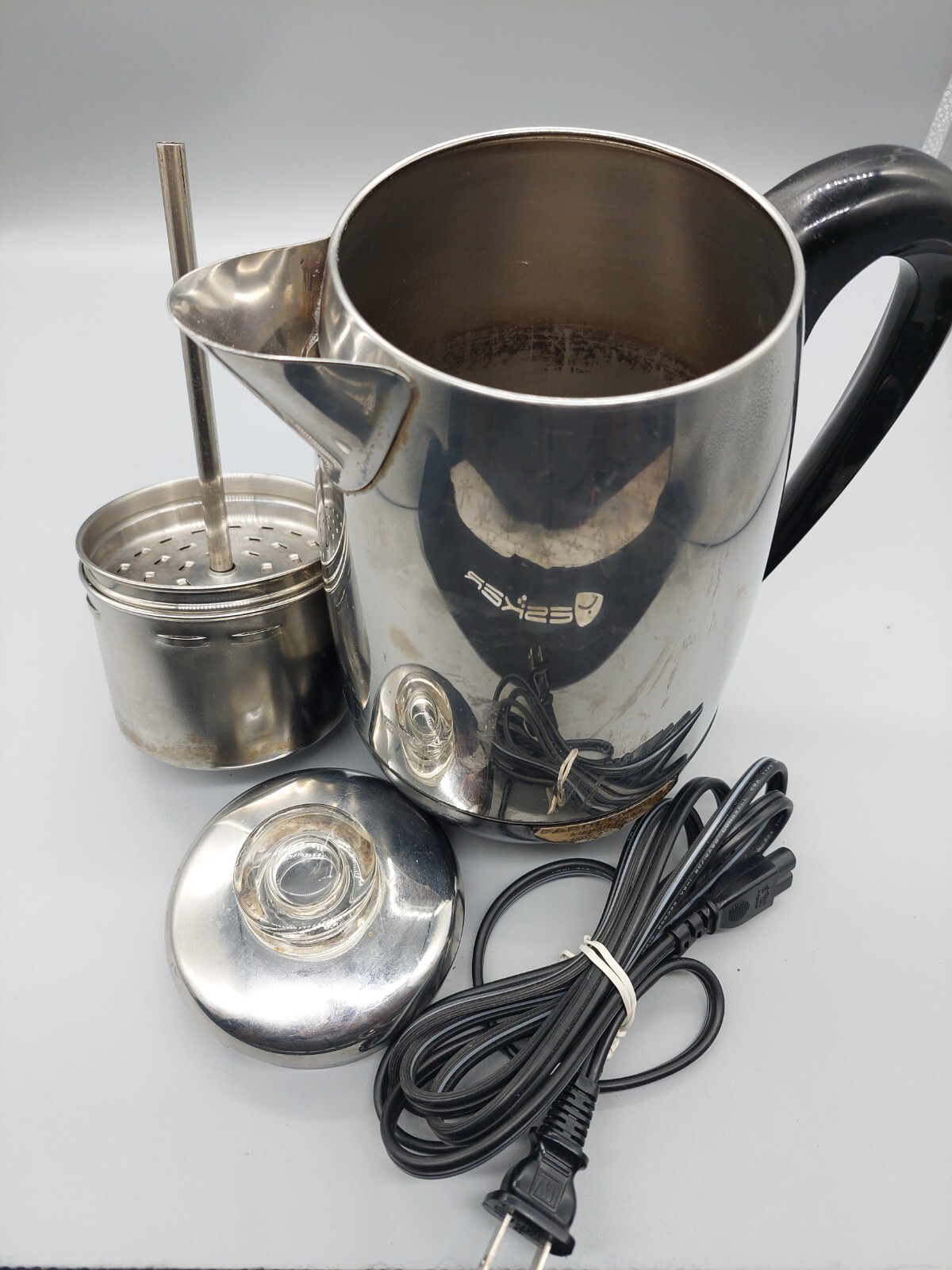 Vintage Farberware Coffee Percolator With Accessories, Power Cord eBay