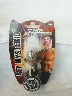 Microstars WWE Wrestling Micro Agression REY MYSTERY 5cm MOC, 2006 - Photo 1/2