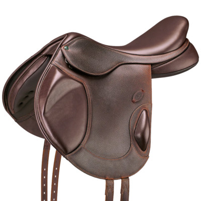 Arena Bates Monoflap Springsattel Mono XC verstellbar Leder HART CAIR 16,5''-18''