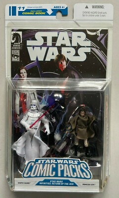 スターウォーズフィギュアコミックパックス　starwars comicpacks Star Wars 3 3/4