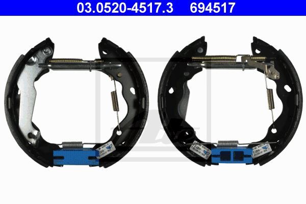 Kit mâchoires de frein tambour arrière Hyundai Accent II 1.3 1.5 1.6 1.5CRDi