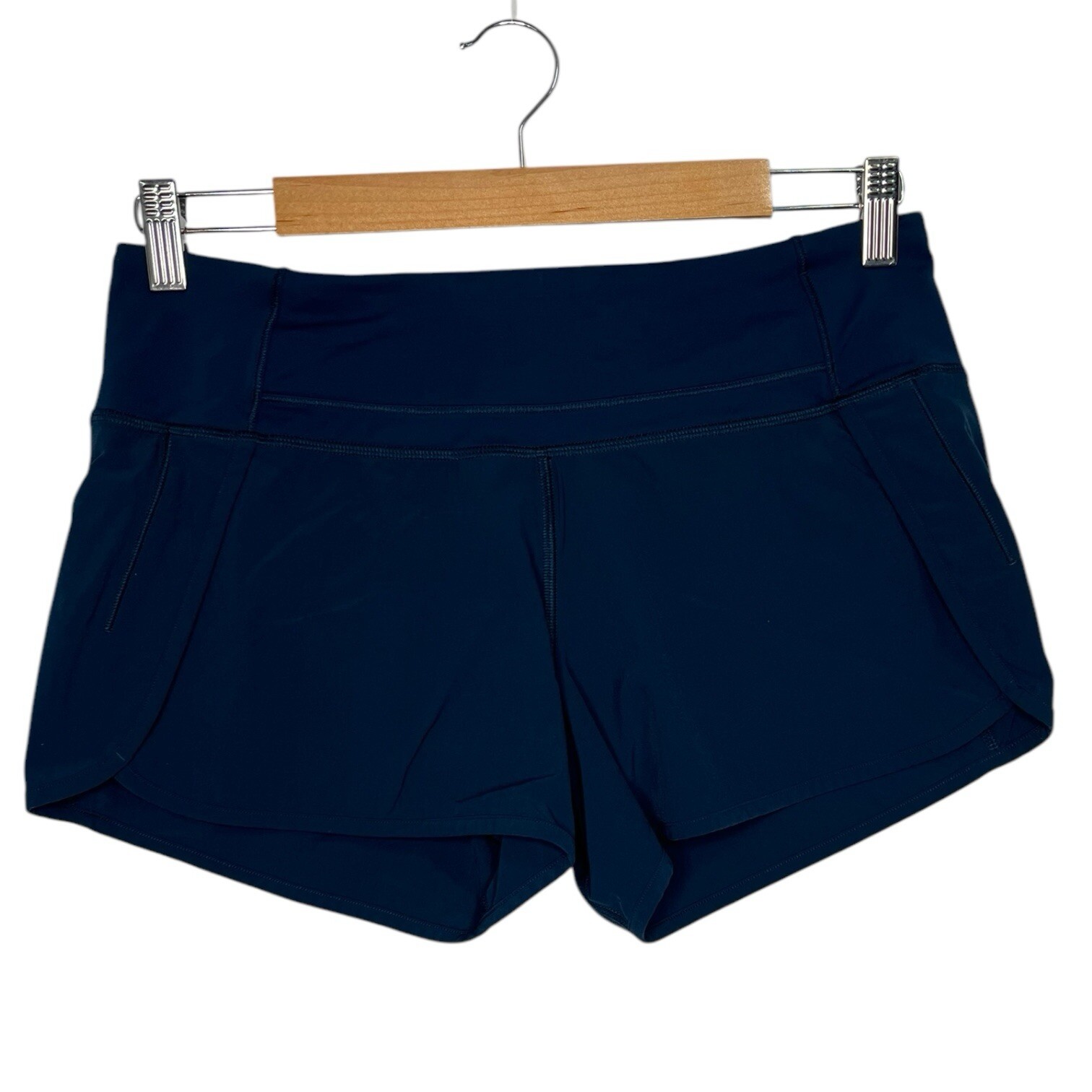 Lululemon Womens Jaded Run Times II 4 Inch Lightweight Shorts Green Size 6 W7AE4S-image