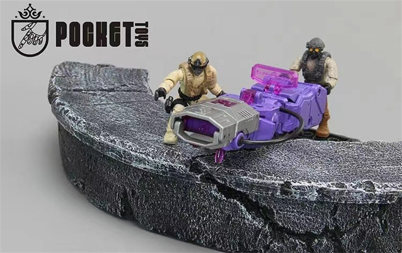 PocketToys PT-03 PT03 G1 Mini Pocket War Shockwave Action Figure