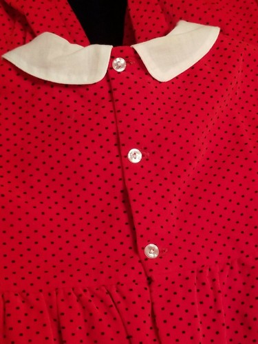 Vintage Feltman brothers Red Christmas Romper - Picture 10 of 10