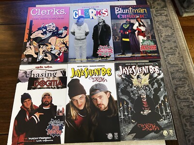 Massive Kevin Smith Jay & Silent Bob Clerks Lot Comics TPB HC Much More 