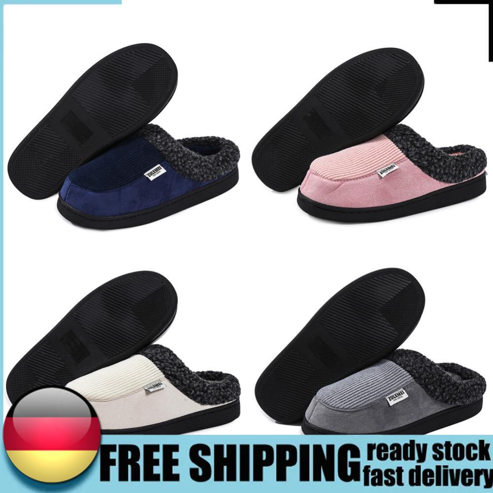 APL Scarpe da Passeggio Termiche Fuzzy Outdoor Pantofole Invernali Peluche per Uomo Donna