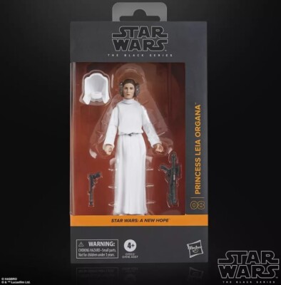 HASBRO STAR WARS The Black Series Prinzessin Leia Organa Figur G1552 15 cm Neu