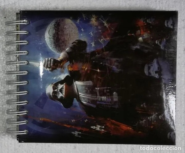 Libreta Star Wars con musica de Imperial March
