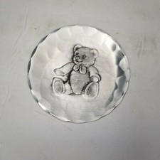 Wendall August Forge Plate Vintage Teddy Bear Plate made in USA