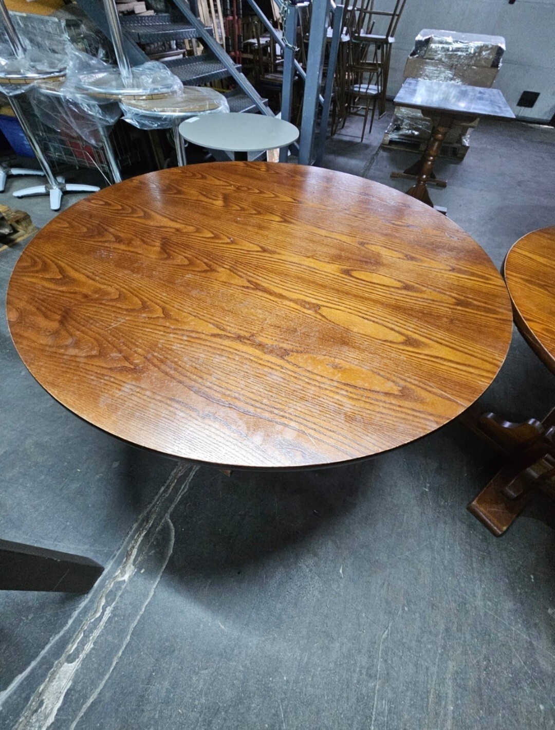 Wooden Pub Tables Job Lot 8 Tables Pub Bar Restaurant eBay