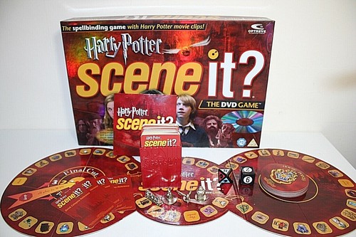 Harry Potter Scene It 1st Edition DVD Board Game - Mattel 2005 100% Complete - Picture 1 of 7