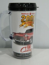 NUEVO Matco 1955 Chevy Chevrolet Nomad dos puertas taza de cerveza térmica taza con tapa