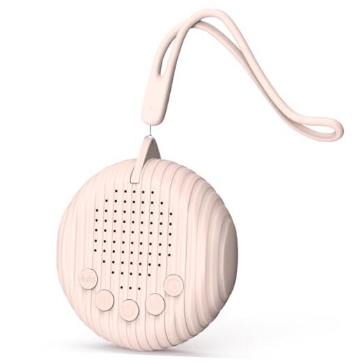White Noise Machine, Portable Sound Machine for Sleeping Small Light Pink